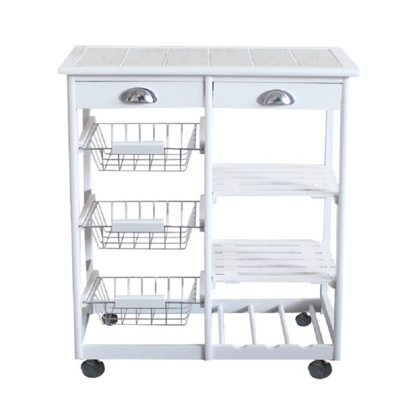 shop247kitchen1's tweet image. Maximize your kitchen storage with the Kitchen &amp;amp; Dining Room Cart! 🍽️🚛 Featuring 2 drawers, 3 baskets, and 3 shelves, this rolling cart keeps essentials organized and within reach. The sleek white finish adds a touch of elegance to any space!

#KitchenCart #RollingStorage #Home