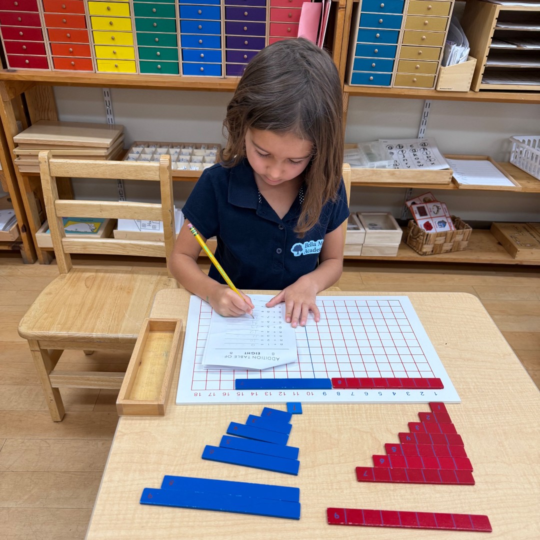 BellaMenteNews's tweet image. ✨ Make math fun with our Montessori addition strip board! 🧠📚 #MontessoriMagic #EarlyLearning #MathMadeFun
