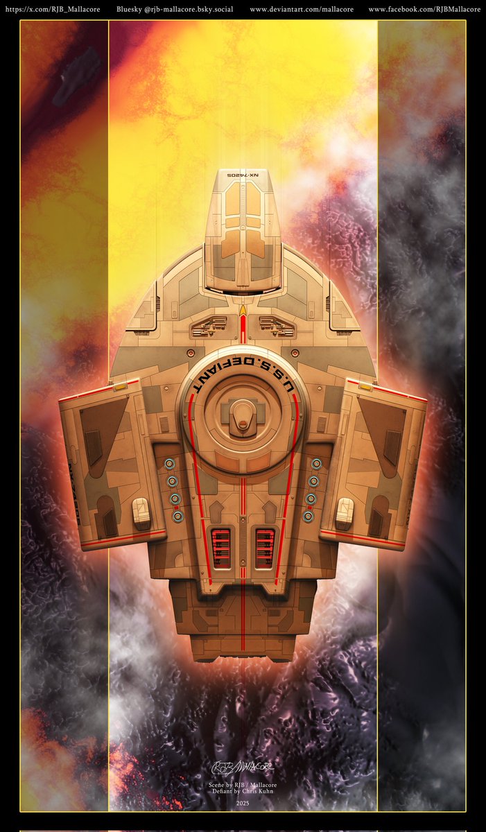 RJB_Mallacore's tweet image. Some Star Trek art for Trek Tuesday.
Boldly going where no one has gone before.
Enjoy.
#scifiart #scifi #fanart #StarTrek #TrekTuesday