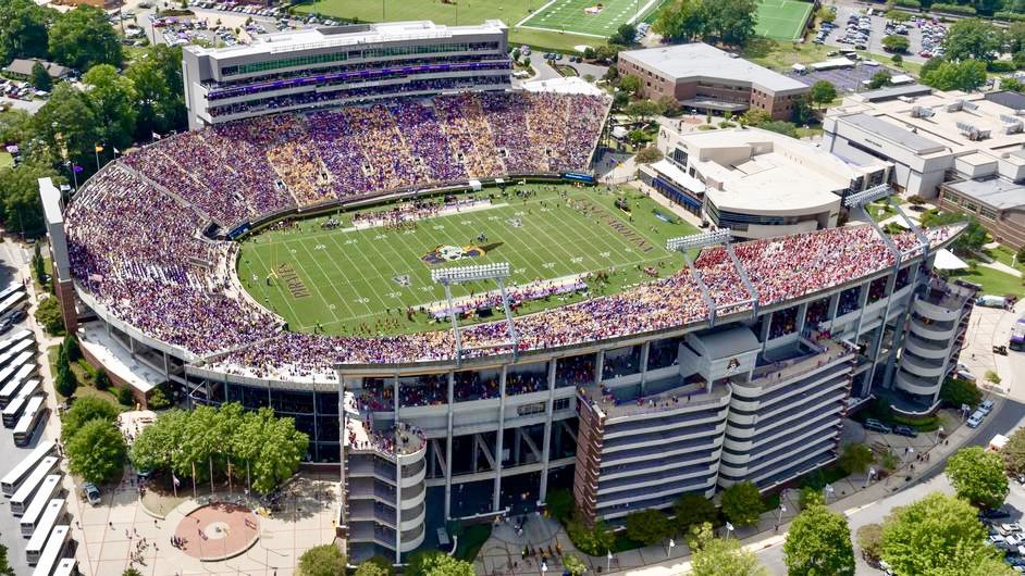College Football Campus Tour (@cfbcampustour) on Twitter photo Dowdy-Ficklen Stadium through the years
🏠 of <a href="/ECUPiratesFB/">ECU Football</a>
• Opened as Ficklen Memorial Stadium (1963)
• Original capacity: 10,000 seats
• Current capacity: 51,000
• Record crowd: 51,711 (2022 vs NCST)
• Largest on-campus G5 stadium in the country
#HoistTheColors 🏴☠️ Dowdy-Ficklen Stadium through the years
🏠 of <a href="/ECUPiratesFB/">ECU Football</a>
• Opened as Ficklen Memorial Stadium (1963)
• Original capacity: 10,000 seats
• Current capacity: 51,000
• Record crowd: 51,711 (2022 vs NCST)
• Largest on-campus G5 stadium in the country
#HoistTheColors 🏴☠️