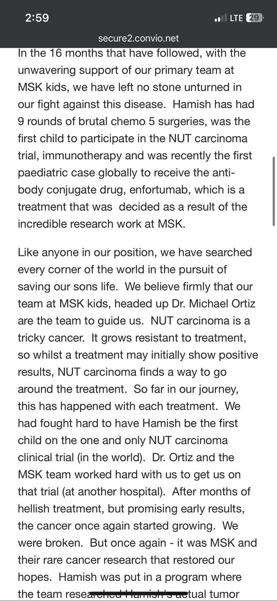 jagger_fenton27's tweet photo. This March 9th I will be participating in the Memorial Sloan Kettering  cancer center cycle for survival to raise money for people and kids fighting rare cancers. 18 months ago my younger brother Hamish was diagnosed with a rare form of stage 4 kidney and lung cancer (NUT CARCINOMA)  he has taught me and my family what a true warrior is and how to be grateful for everything in life! He continues to fight everyday with many surgeries and treatments. Me, family and friends have set up our page to help raise money on research for rare cancers that will majorly help people like my brother! Please consider donating! Every penny helps!! #hamishstrong💜 
https://t.co/10ieYjO8zm