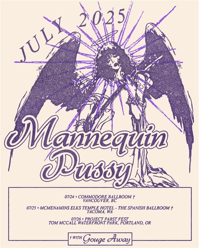 Mannequin Pussy + Gouge Away ♥️ 
Tickets on sale Friday