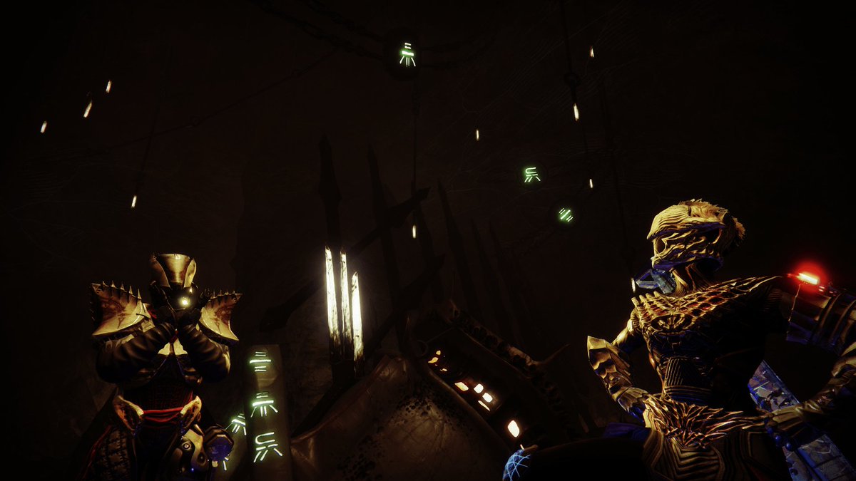 aremtor's tweet photo. The Hive stirs… Are you ready to face the darkness?

#D2HeresyFashion #Destiny2 #Destiny2Fashion 

@A_dmg04 
@BrunoLouviers 
@MoltenSlowa 
@asalisbury 
@Cozmo23 
@DestinyTheGame @Destiny2Team @DestinyGameFR https://t.co/7CmVSPd4PC