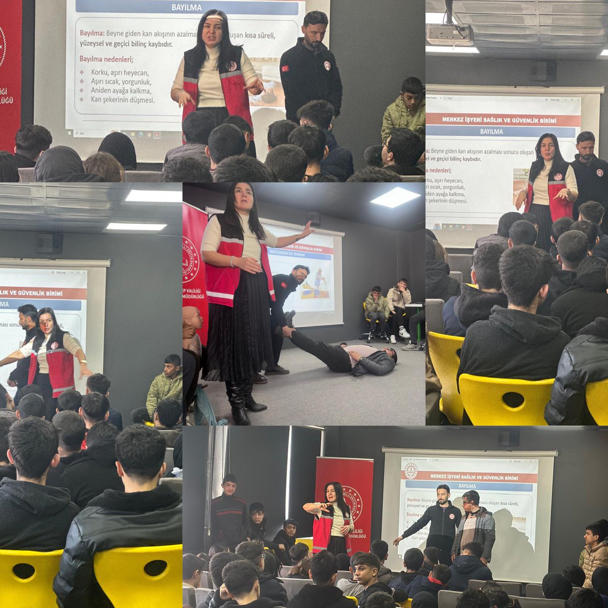 Gaziantep Valiliği koordinasyonunda yürütülen "Sosyopark Beş Boyutlu Gelecek” projesi kapsamında İl Milli Eğitim Müdürlüğü İlkyardım Eğitim Merkezinde Öğrencilerimize İlkyardım eğitimi verilmiştir.
<a href="/gantepvaliligi/">Gaziantep Valiliği</a> 
<a href="/GaziantepBeld/">Gaziantep Büyükşehir</a> 
<a href="/Gaziantep_MEM/">Gaziantep İl Millî Eğitim Müdürlüğü</a>
<a href="/erdalkilinc27/">Dr.Erdal KILINÇ</a> 
<a href="/AlperTanriover/">Alper TANRIÖVER</a>