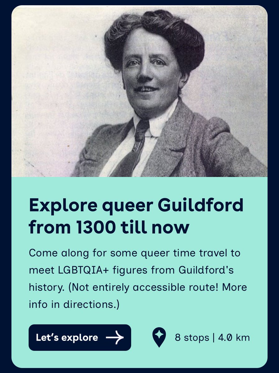 Christopher Wiley (@dr_chris_wiley) on Twitter photo A <a href="/UniOfSurrey/">University of Surrey</a> colleague is running a walking event in Guildford today (26 February), featuring contributions to the ListenQueer app (listenqueer.co.uk) including my own. Meet in front of the White House pub at 3:30pm. <a href="/SurreySLL/">Surrey Lit & Langs</a> <a href="/SurreyDMM/">Surrey Music_Media</a> <a href="/UniOfSurreyCPE/">Uni of Surrey CPE</a> <a href="/SurreyHeritage/">Surrey History Centre</a> A <a href="/UniOfSurrey/">University of Surrey</a> colleague is running a walking event in Guildford today (26 February), featuring contributions to the ListenQueer app (listenqueer.co.uk) including my own. Meet in front of the White House pub at 3:30pm. <a href="/SurreySLL/">Surrey Lit & Langs</a> <a href="/SurreyDMM/">Surrey Music_Media</a> <a href="/UniOfSurreyCPE/">Uni of Surrey CPE</a> <a href="/SurreyHeritage/">Surrey History Centre</a>