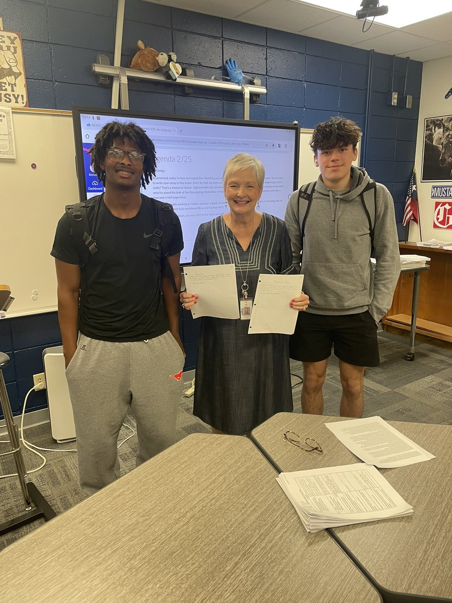 Thanks for everything you do #teacherappreciation #stangcomp106