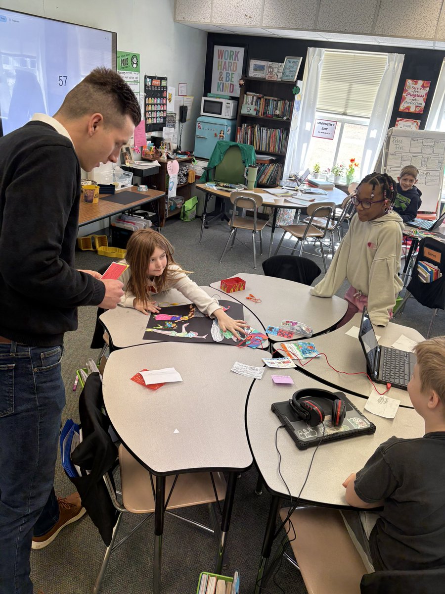 MrMeehanTech's tweet image. “All the world is made of faith, trust, and Makey Makey fun.” - Peter Pan
Students at @PennyRoadES crushed it using @makeymakey for their Peter Pan unit!