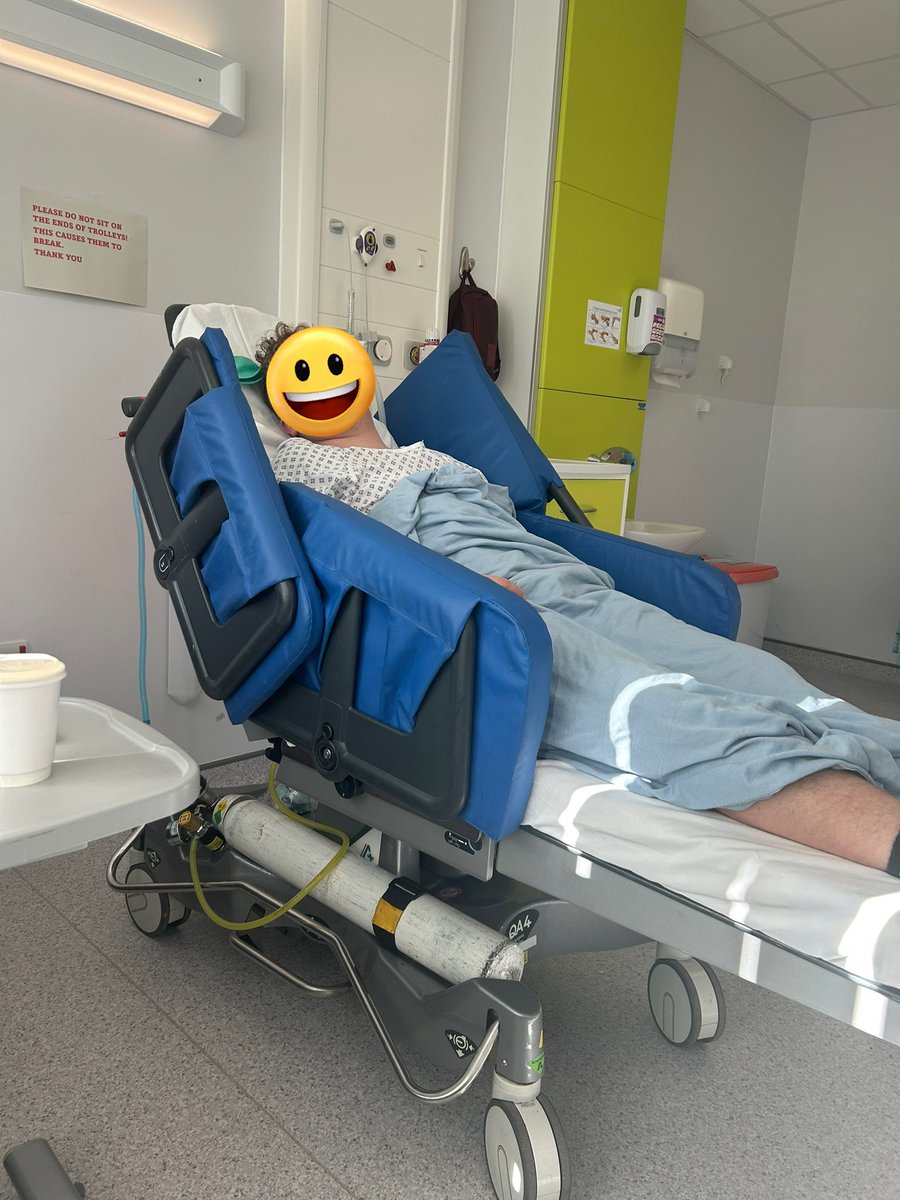 Another day on the other side. When will these surgeries stop 😢Thank you <a href="/BWC_NHS/">BWC NHS Trust</a> and Ward17 for taking such great care of Tom as always. Shout out to Michelle McColl for being so amazing  and to play worker Lauren for engaging with my grumpy teen <a href="/daljitathwal/">Daljit ਦਲਜੀਤ 🌈💙RGN RSCN RHV MBA Hon.Doc</a> <a href="/DanaOli03761814/">Dana Oliver</a>