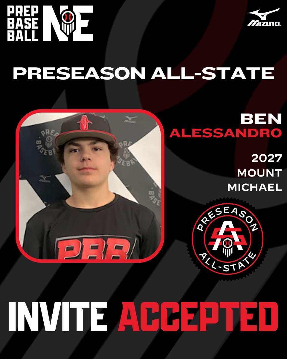 𝟐𝟎𝟐𝟓 𝐏𝐑𝐄𝐒𝐄𝐀𝐒𝐎𝐍 𝐀𝐋𝐋-𝐒𝐓𝐀𝐓𝐄
𝘐𝘯𝘷𝘪𝘵𝘦𝘥 𝘈𝘤𝘤𝘦𝘱𝘵𝘦𝘥 ✅

Ben Alessandro | <a href="/BenAlessandro1/">Ben Alessandro</a>
⚾ C/SS
🎓 2027
📚 <a href="/MMBaseball/">MM Baseball</a>
👤 loom.ly/k9TUKpM
