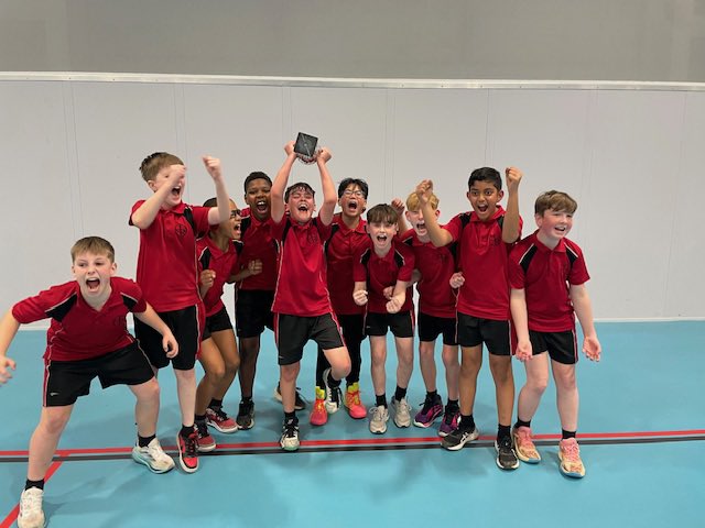 The Year 7 basketball team emerged victorious in a hard-fought battle against a strong St. Andrews side, bringing the District trophy home with a 26-2 win. #proudofourstudents