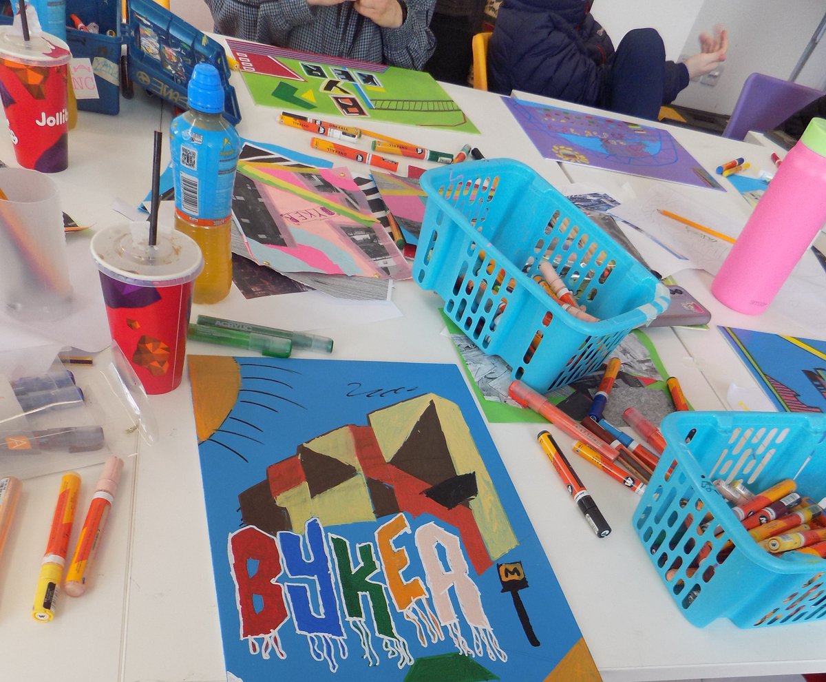Silvie Fisch (@silviefisch) on Twitter photo Day 2 of #HistoryInTheMaking and <a href="/MarkOne87/">Mark One87</a> did his magic with the young <a href="/FoundFutureNE/">Foundation Futures</a> artists' team at the Farrell Centre. Another day filled with history, including our "60s Fight For Byker" exhibition, and hands-on learning. <a href="/KarbonHomes/">Karbon Homes</a> <a href="/NCP_CIC/">Northern Cultural Projects</a> <a href="/HistoricEngland/">Historic England</a> Day 2 of #HistoryInTheMaking and <a href="/MarkOne87/">Mark One87</a> did his magic with the young <a href="/FoundFutureNE/">Foundation Futures</a> artists' team at the Farrell Centre. Another day filled with history, including our "60s Fight For Byker" exhibition, and hands-on learning. <a href="/KarbonHomes/">Karbon Homes</a> <a href="/NCP_CIC/">Northern Cultural Projects</a> <a href="/HistoricEngland/">Historic England</a>
