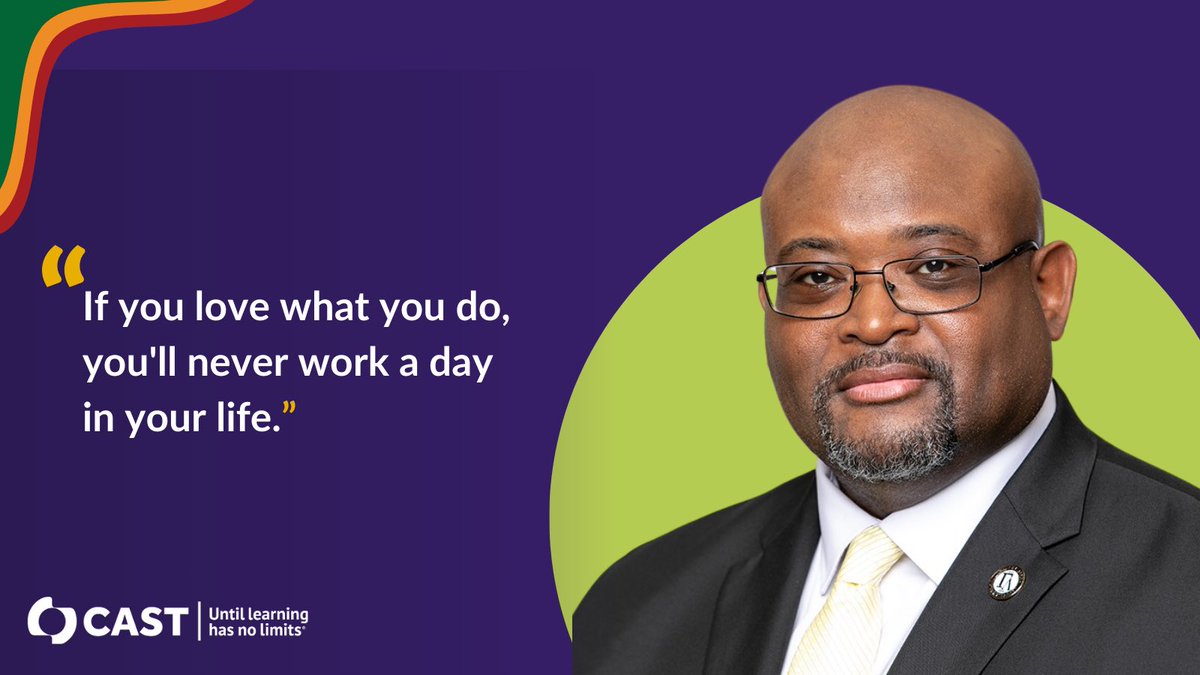 This #BlackHistoryMonth, we honor the voices at <a href="/CAST_UDL/">CAST</a> and celebrate Donald Walker’s transformative journey. His unwavering passion and resilience turn challenges into opportunities and pave the way for future leaders and innovators in education and beyond.