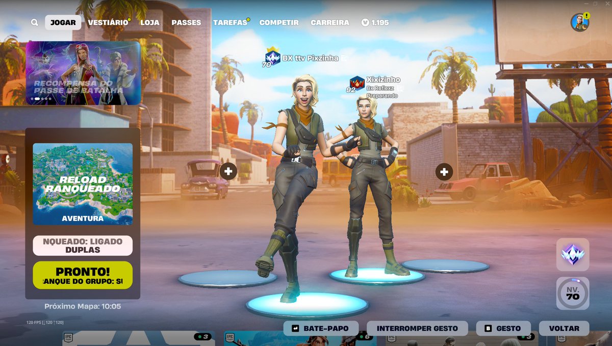 Susu veio no Reload com build 🤙