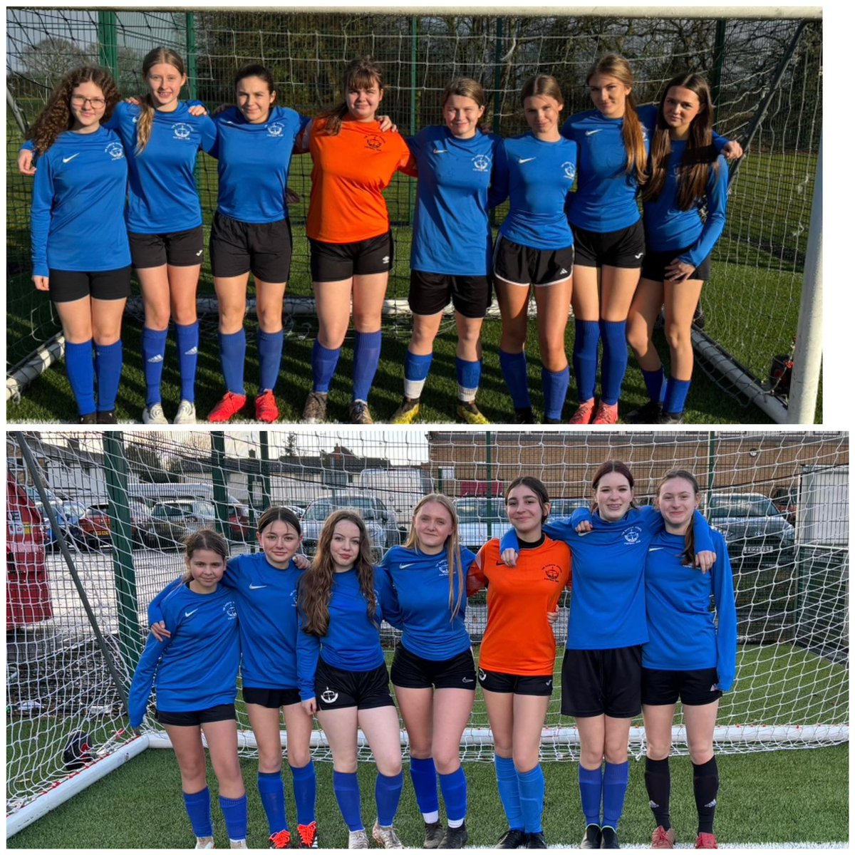 Well done to the Year 9 and U16 Girls football teams for their performances against St. Martins in the MESSSA League! Great team spirit and togetherness on show! those involved🔵#MaximsingParticipation  #RealisingPotential