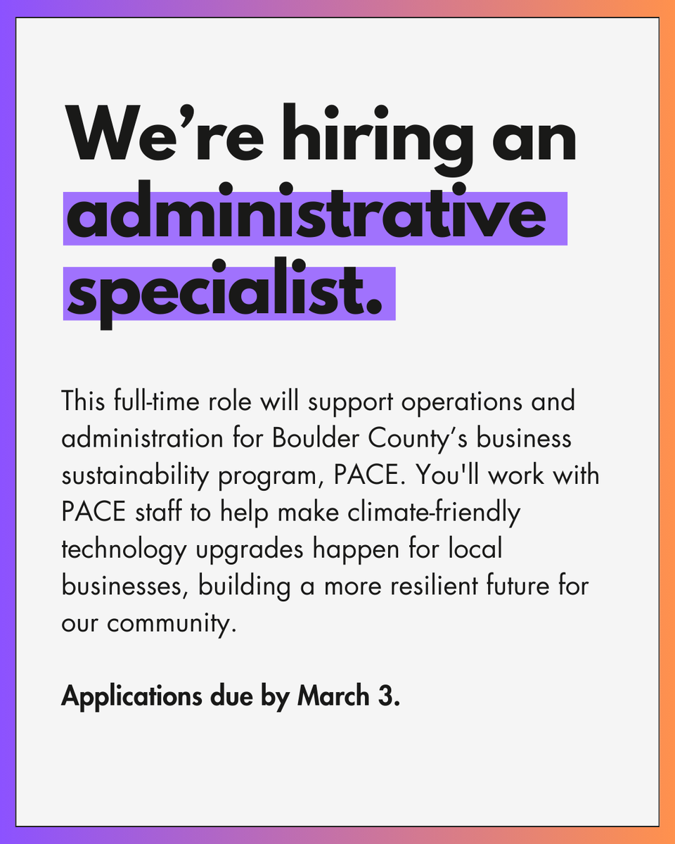 Boulder County Climate tweet media