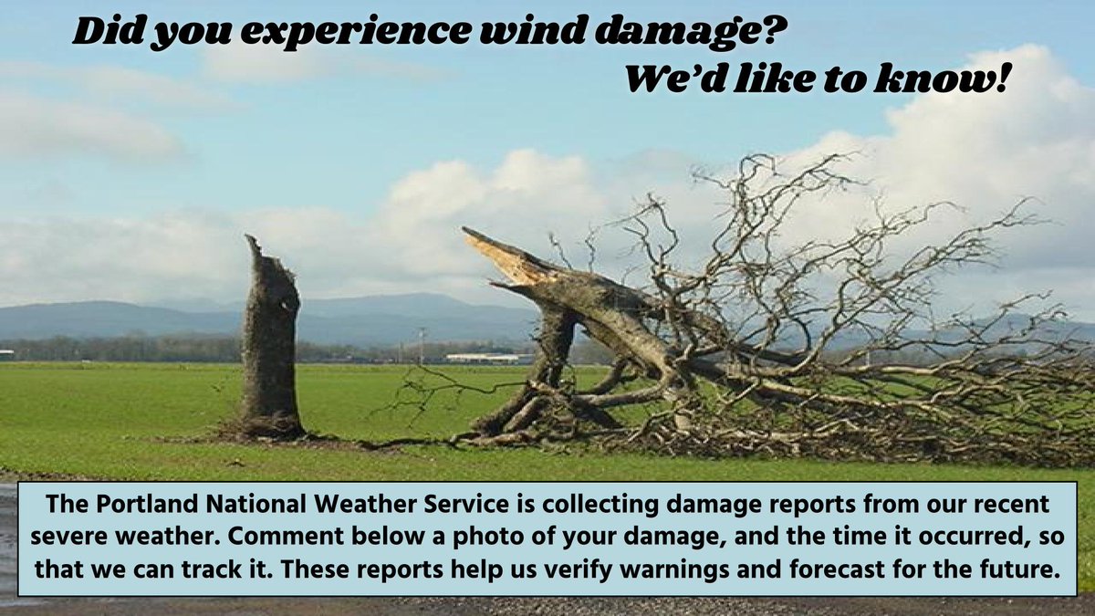 NWS Portland tweet media