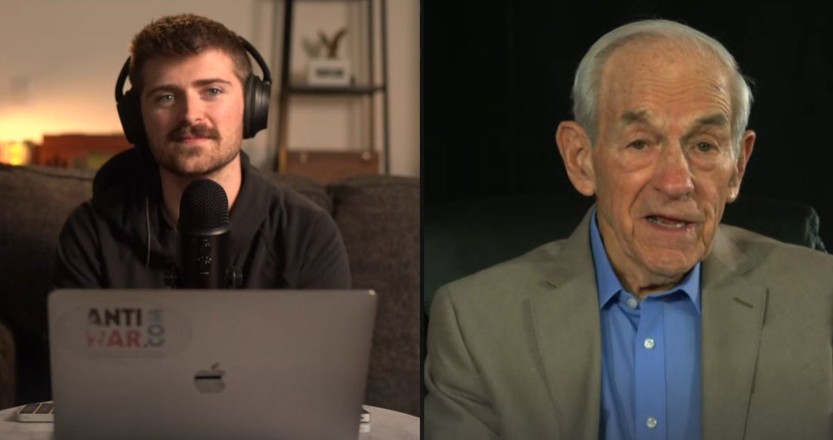 MLiamMcCollum's tweet image. They say never meet your heroes unless it’s @RonPaul