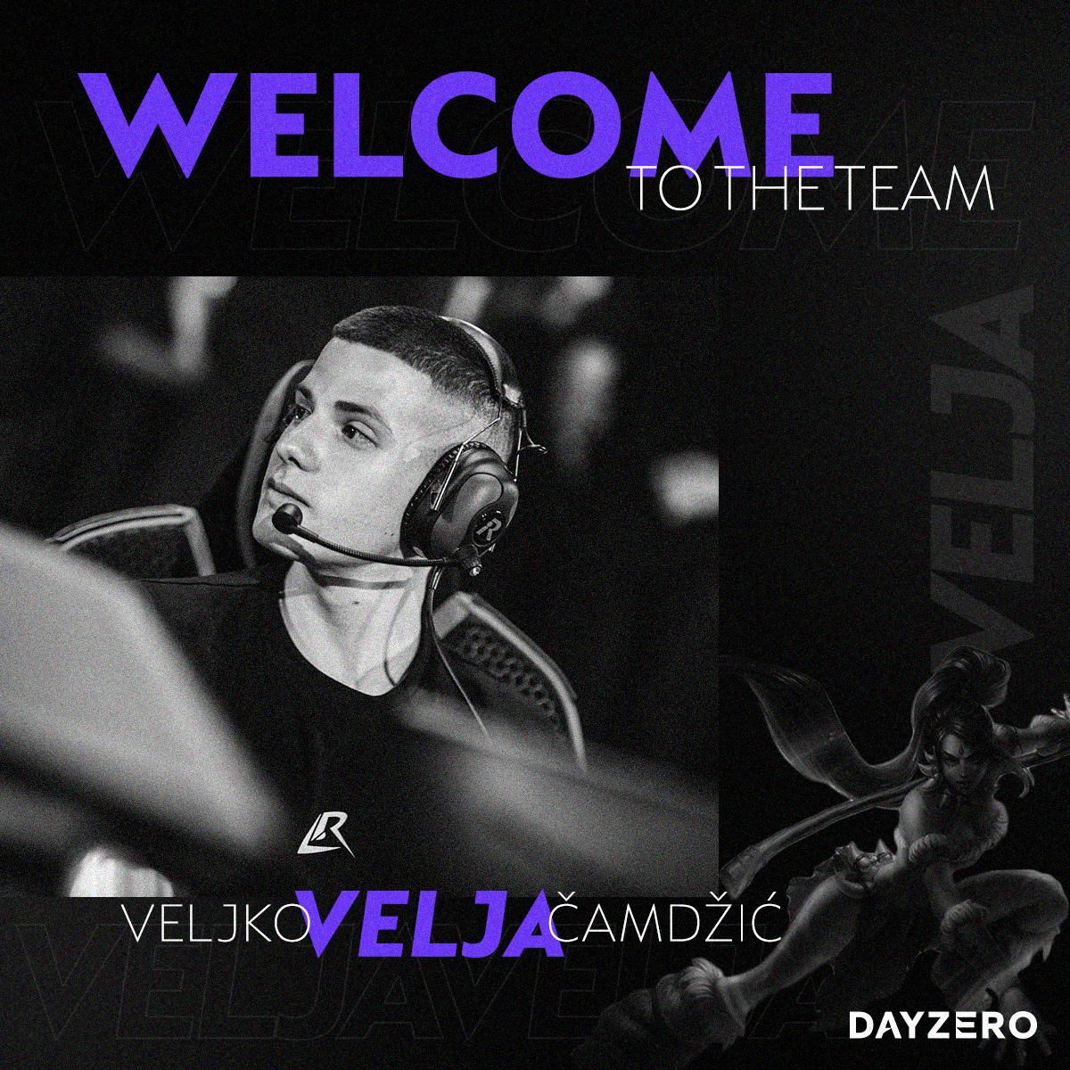 Say hello to Veljko <a href="/Velja_LOL/">Velja</a>  Čamdžić, our new star in the DayZero team!
 
Join us as we embark on this journey together, looking forward to what he can achieve with Los Ratones!