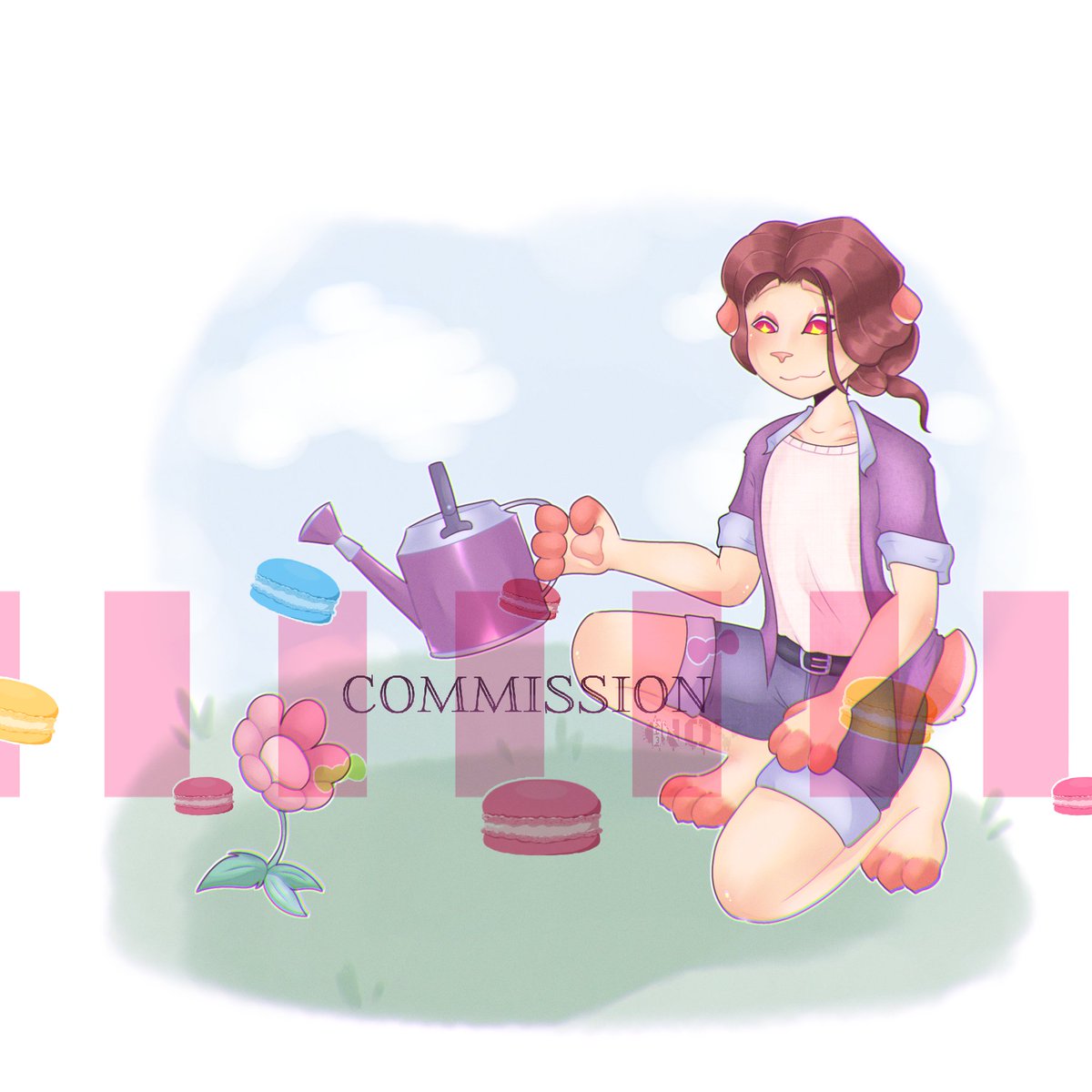 whynottig's tweet photo. YESSS COMMISSIONS🛐🛐🛐🎊🍭🍭🎊🍭🎊 #commissionsopen #commissionart #commissions  #fnaf #sundrop #furryartwork https://t.co/7p1IXFqOtc