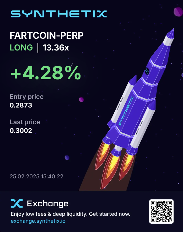 Yes Anon, I take my longs on <a href="/SNX_Exchange/">Synthetix Intern ⚔️</a> 

$eth $aero $velo $fartcoin