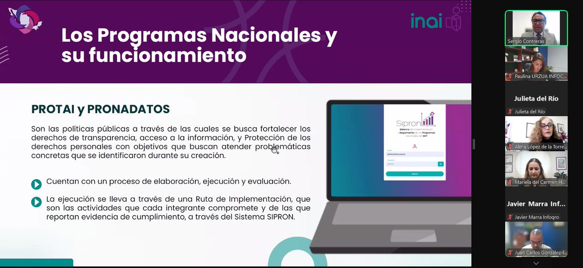marielahuertag's tweet photo. ✅Hoy participé en la entrega de Reconocimientos al Cumplimiento de los Programas Nacionales del #SNT 2022 – 2026, #PROTAI y #PRONADATOS.
➡️En representación del #IACIP recibí dos reconocimientos por la implementación de actividades en #ProteccióndeDatosPersonales. https://t.co/8TG4Oq3ely