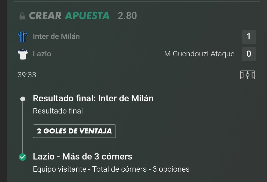 criptohumor's tweet image. Subiré cosas como está por ejemplo fácil de ganar y doblar el dinero 
#apuestasdeportivas #interLazio