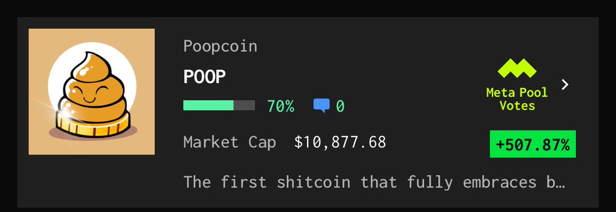 $Poop is already 70% up the pipeline, and there’s no plunging this back down. 

The flush is inevitable. 💩