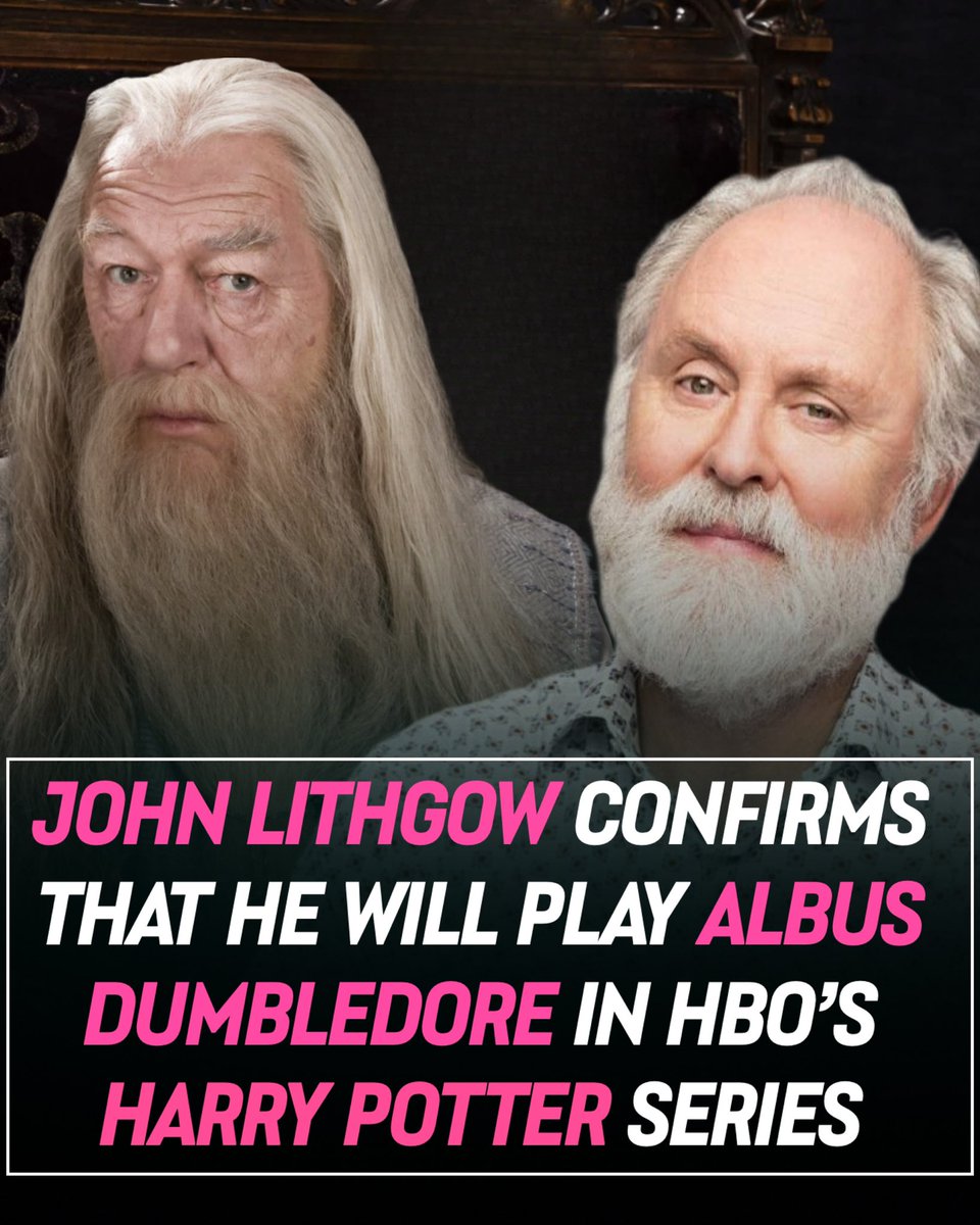 Wholetusout's tweet photo. John Lithgow confirms he’ll be playing Albus Dumbledore in the upcoming Harry Potter project

Follow @Wholetusout @MCUN_Tweets 

#Thoughts?
@streamonmax 
#JohnLithgow #Dumbledore #HarryPotter #WizardingWorld #CastingNews #MagicOnScreen #JKRowling https://t.co/nHPH4BibWU