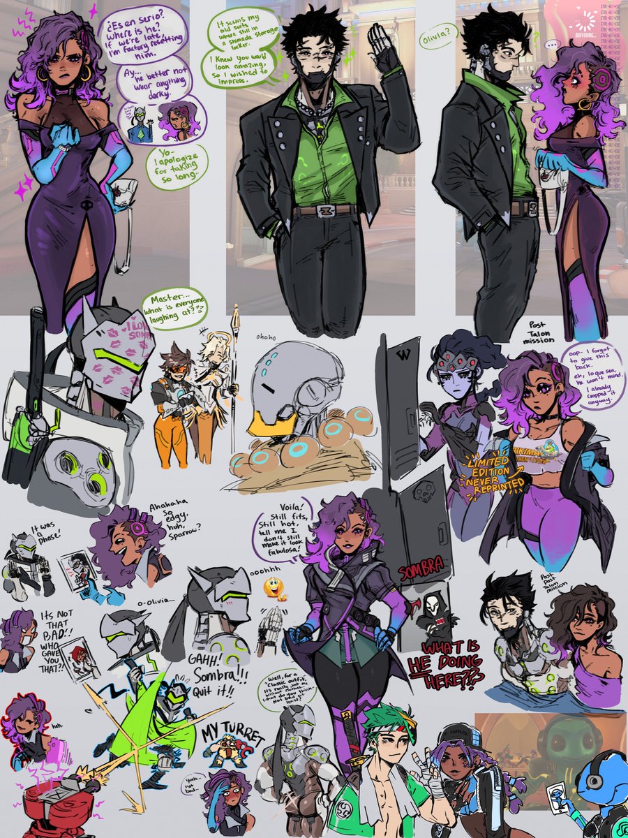 bured0's tweet image. more #somji art, im obsessed 

ive gone through an enlightenment and now -
this is my somji art era