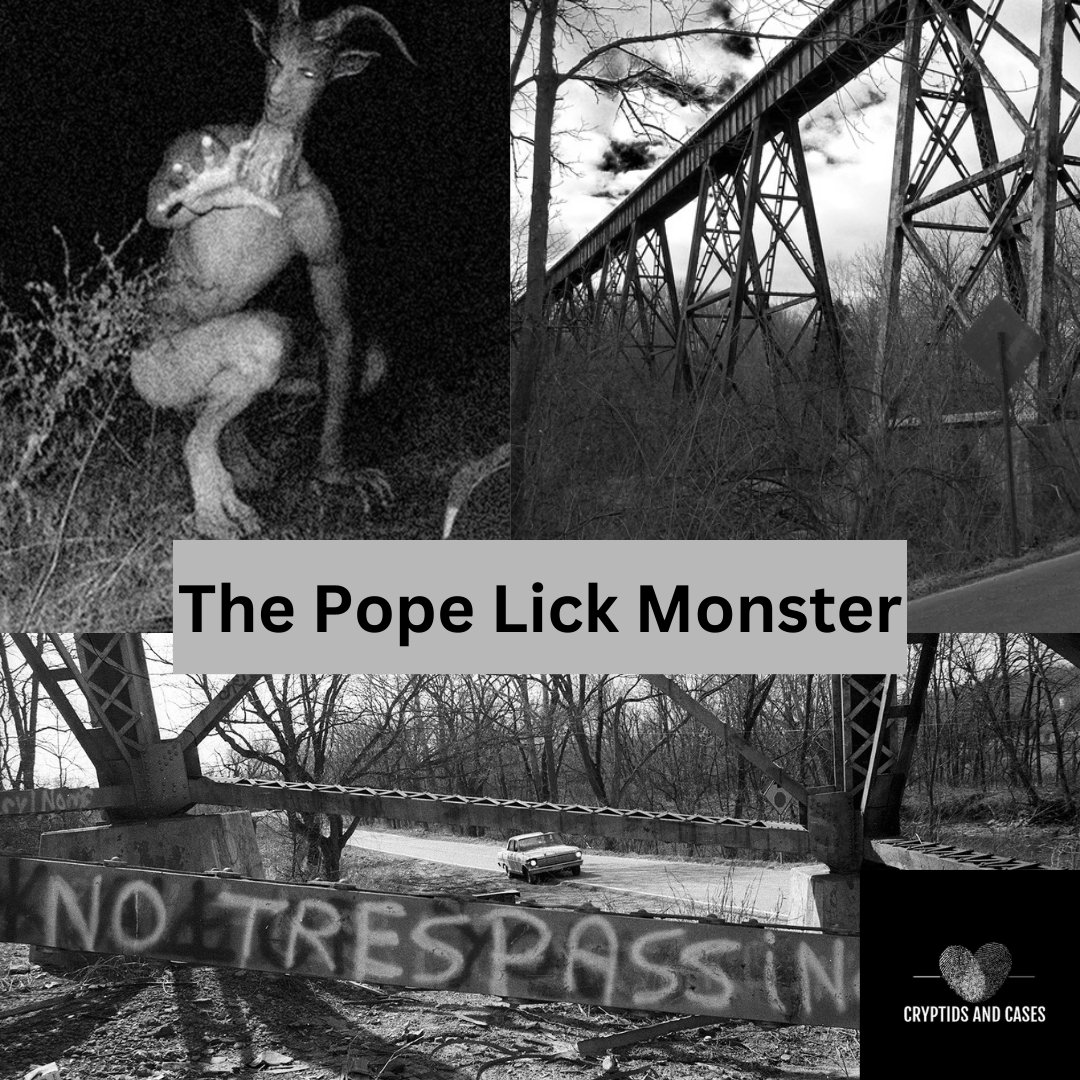 cryptidsNcases's tweet image. And we're back! Our newest cryptid episode featuring the good ol' Kentucky Pope Lick Monster, also known as The Goat Man, is live! Find it where you listen to your podcasts or tune into our website linked below!

cryptidsandcases.alitu.com