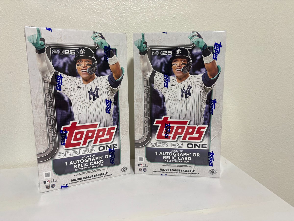 volcompancake's tweet photo. NEW BREAK ALERT!
2025 Topps S1 2 Hobby Box Break - PYT!
Team prices are in comment below.  DM to secure a team(s).  Breaks Friday night!
@ILOVECOLLECTIN1 @CodiDaReposter #TheHobbyFamily https://t.co/felvtyXDyW