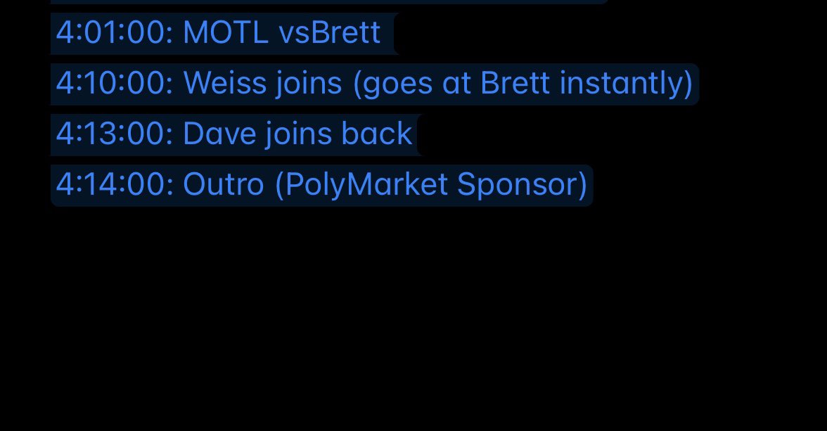 Timestamps below ⬇️