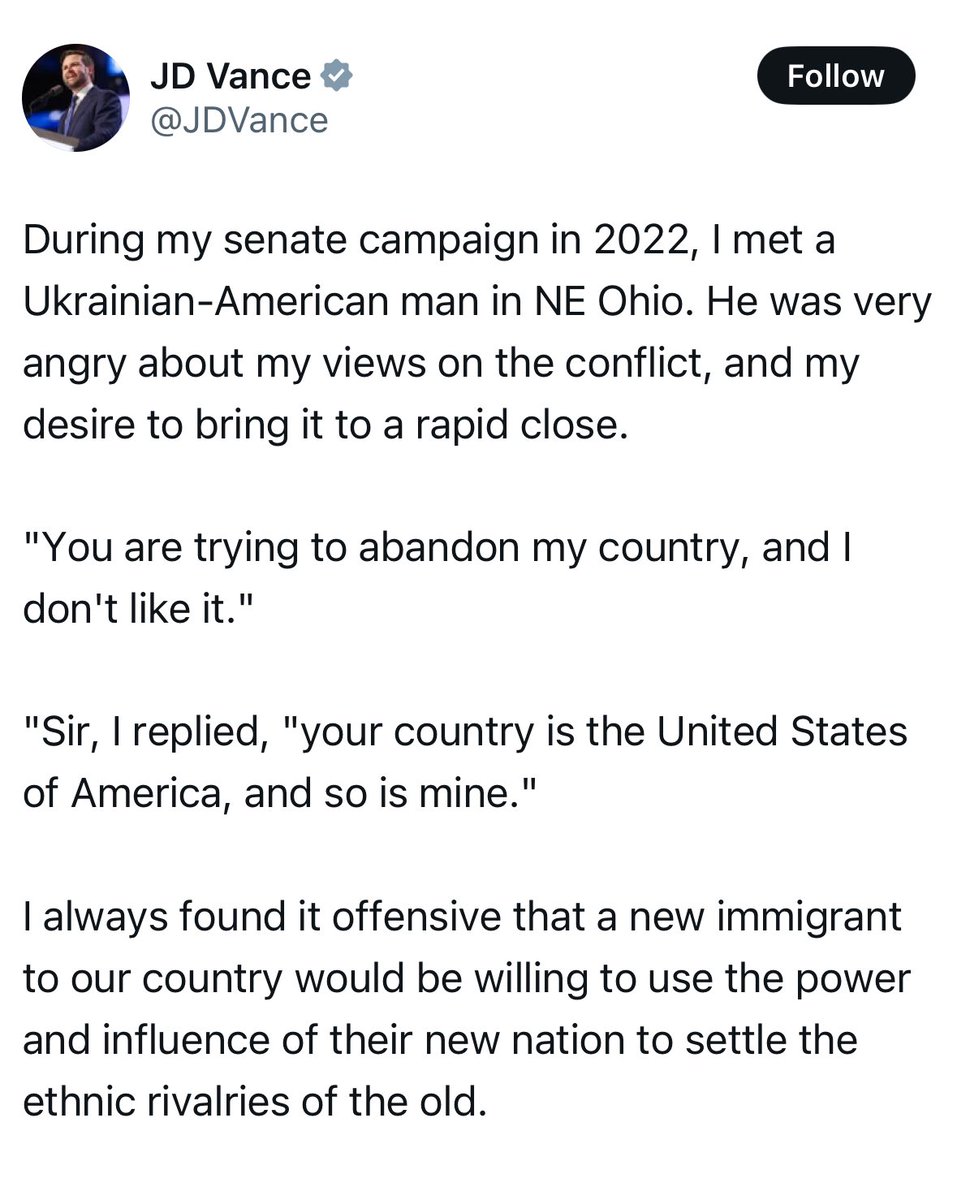 KareemRifai's tweet image. The Vice President of the United States calls the Russian invasion of Ukraine an "ethnic rivalry."