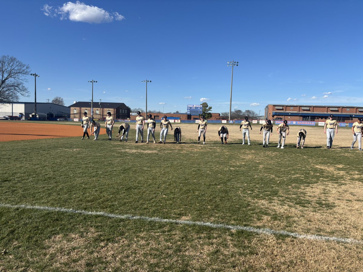Beautiful day for baseball! Tigers take on Forrest at 4:00 in our final pre season scrimmage.