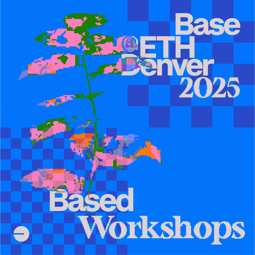 Go from zero to a fully-deployed onchain app by being a part of these 4 workshops at ETHDenver:

• OnchainKit 101: lu.ma/ynd7iajf
• Paymaster 101: lu.ma/aimvalc7
• Smart Wallet 101: lu.ma/l99edtfu
• Smart Wallet Spend Permissions: