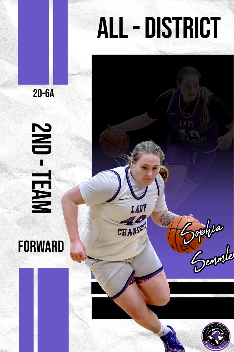 Congratulations to senior Sophia Semmler for being selected to 2nd Team All-District! Averaging 8.4 points per game and 3.4 rebounds during district play, Sophia has had an outstanding season. Over the past four years, you’ve accomplished so much, and every moment along the way