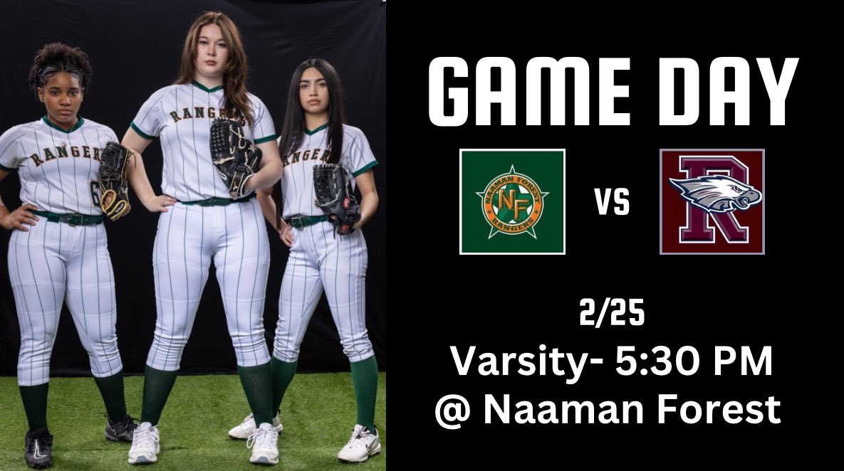 🚨Game Day Post! 🚨

First District game !
Vs. Rowlett
🕠

#WAM 🌲