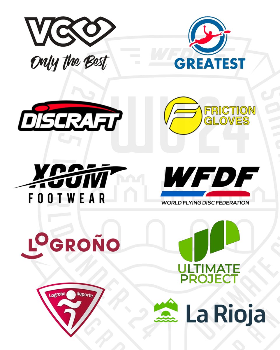 Organizing a world championship is a tall order, and it wouldn't be possible without the amazing support from our sponsors and partners!
.
.
.
.
#2025wu24
#wu24
#wfdf
#worldflyingdisc
#wfdfevents
#RoadToLogrono