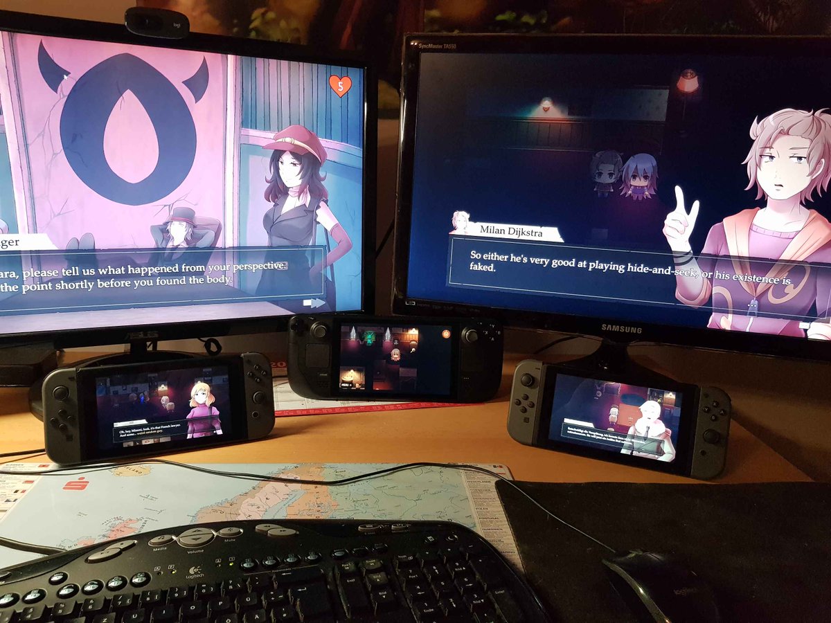 When you want to be omega-sure that this one little crash has finally been fixed and start five playthroughs at once. #indiegame