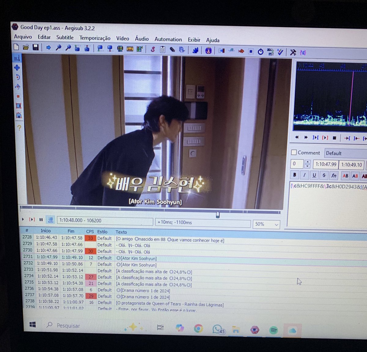 Em processo de finalização do 1° episódio de Good Day! Em breve estará disponível para vocês em nosso canal do YouTube.

Fique ligado(a)! 😉
Link do Canal do YouTube: youtube.com/@kimsoohyunbr?…