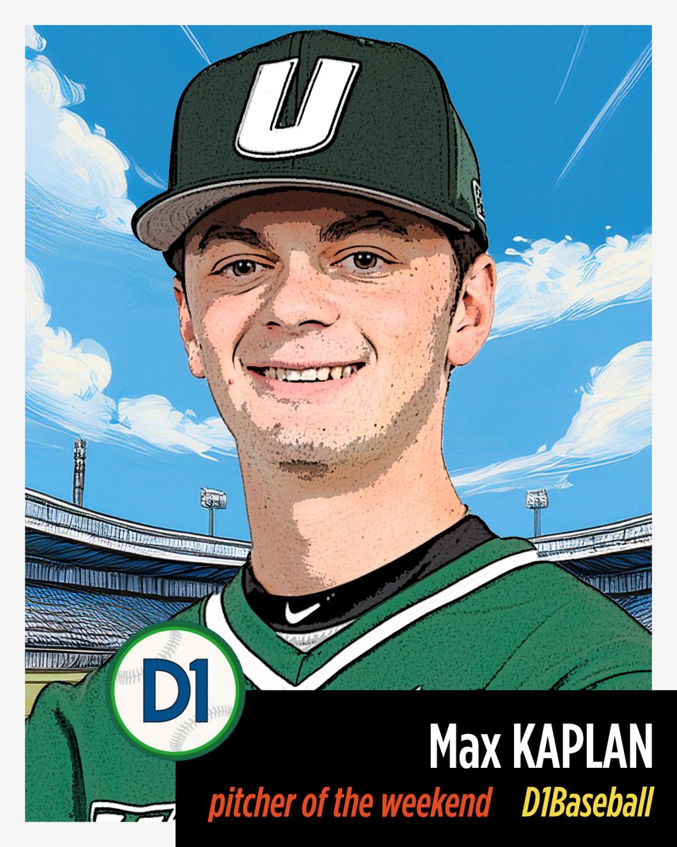 USC Upstate Baseball (@upstatebsb) on Twitter photo .<a href="/d1baseball/">D1Baseball</a> π»ππ π·ππππππ ππ πππ πΎππππππ
More honors for Max Kaplan as his start vs. Le Moyne is the highest-rated of the 2025 season, earning a game score of 9οΈβ£3οΈβ£!
He tops D1Baseball's list of Top Performers of the second weekend.
#SpartanArmy β .<a href="/d1baseball/">D1Baseball</a> π»ππ π·ππππππ ππ πππ πΎππππππ
More honors for Max Kaplan as his start vs. Le Moyne is the highest-rated of the 2025 season, earning a game score of 9οΈβ£3οΈβ£!
He tops D1Baseball's list of Top Performers of the second weekend.
#SpartanArmy β