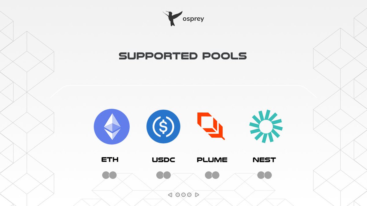 Osprey Market (@ospreymarket) on Twitter photo We will support several Plume native and partner pools day 1
We will continue adding <a href="/plumenetwork/">Plume - RWAfi Chain</a> ecosystem pools to allow for further eco growth
Study Plume 🪶 We will support several Plume native and partner pools day 1
We will continue adding <a href="/plumenetwork/">Plume - RWAfi Chain</a> ecosystem pools to allow for further eco growth
Study Plume 🪶
