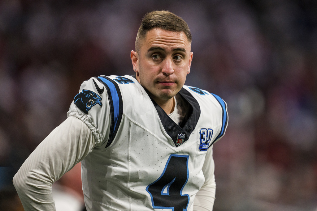 Eddy Piñeiro, <a href="/Panthers/">Carolina Panthers</a> K - In 49 career games with the Panthers, Piñeiro has 88.9% FG accuracy - the highest in Panthers history. (Min 30 FG attempts) (Per Pro Football Reference) #KeepPounding #NFL #Panthers #Carolina