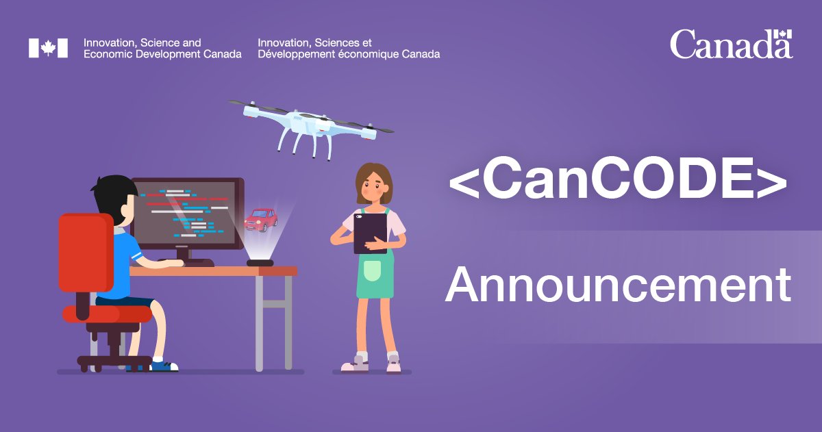 TurnbullWhitby's tweet image. Today, François-Philippe Champagne, Minister of Innovation, Science and Industry, announced that 23 organizations across Canada will receive $39.2 million in funding through the fourth phase of CanCode! Among these recipients is Durham Region’s own Elephant Thoughts Educational