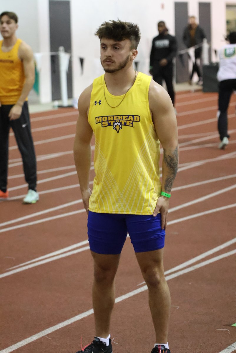 Another big "pr" for <a href="/MSUEaglesCCTRK/">MSUEaglesCCTRK</a>'s Cade Sullivan (<a href="/CadeSully18/">Cade Sullivan</a>), at the <a href="/OVCSports/">Ohio Valley Conference</a> Indoor Track Championships. Sullivan runs a 7.06 (7.053) in the 60m, the third-fastest runner in MSU history! Sullivan finishes 15th.