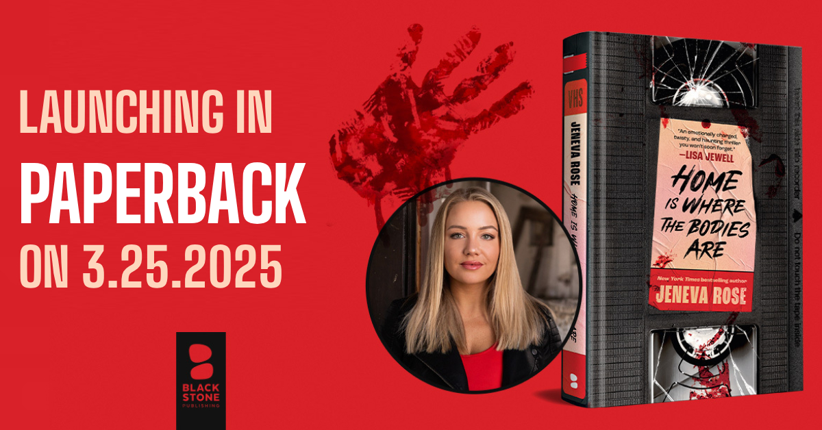 BlackstoneAudio's tweet image. Looking for your next nightmare-inducing thriller?🫣The @nytimes, @amazon, &amp;amp; @bnbuzz bestseller HOME IS WHERE THE BODIES ARE by #Booktok sensation @jenevarosebooks launches in paperback format in 1 MONTH on 3/25/25!

🏚️Preorder #HOMEISWHERETHEBODIESARE: blackstonepublishing.com/products/book-…