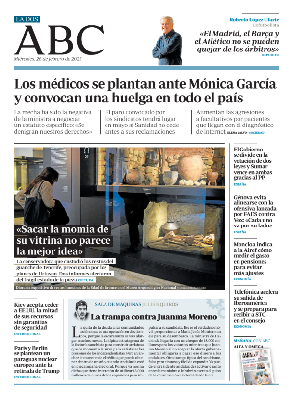 abc_es's tweet photo. La portada y la Dos de ABC. Pronto, en @abckioskoymas