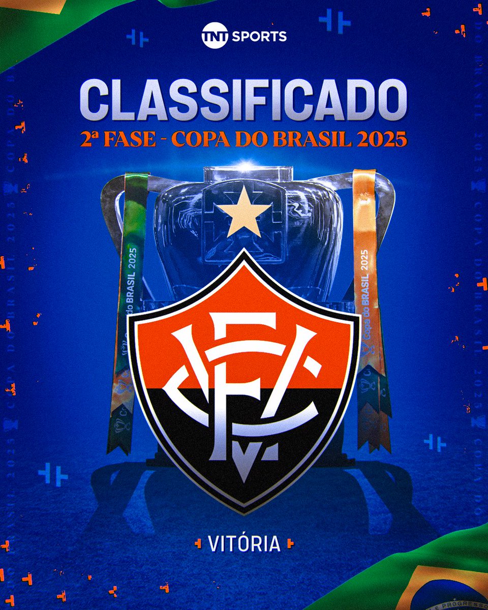 TNTSportsBR's tweet photo. FAZ O PIX, CBF! 💸🦁 O VITÓRIA TÁ NA PRÓXIMA FASE! 🔥🔥 Foi difícil, mas o Baralhas marcou no segundo tempo o único gol do jogo pra classificar o Leão! #CopaDoBrasil2025 https://t.co/bVM5NuxI7E