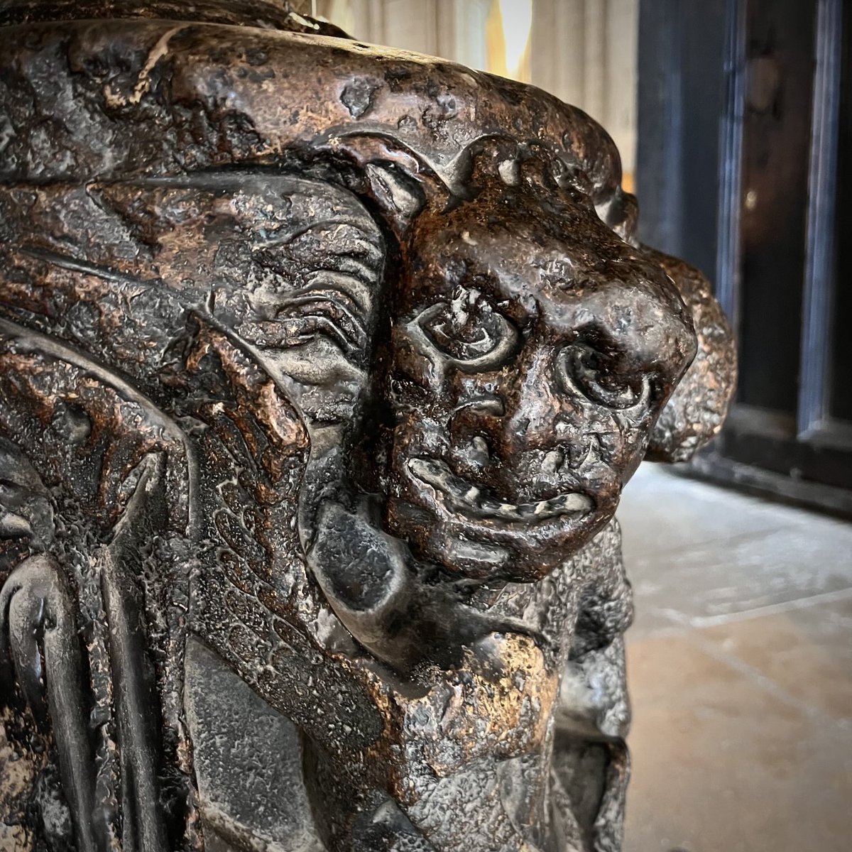 Is it March yet? 🫥

#Devil #Demon #February #Mediaeval #Hex #Witchy #FolkHorror #Peterborough ⁦<a href="/pborocathedral/">Peterborough Cathedral</a>⁩