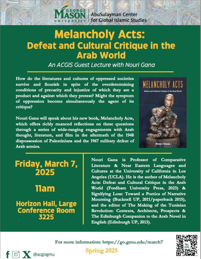 AbuSulayman Center for Global Islamic Studies (@acgisgmu) on Twitter photo 